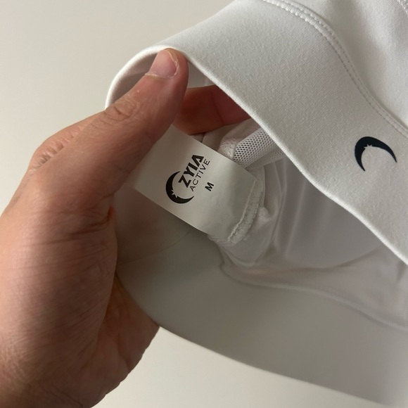 Zyia One More Rep White Sports Bra - Picture 4 of 4